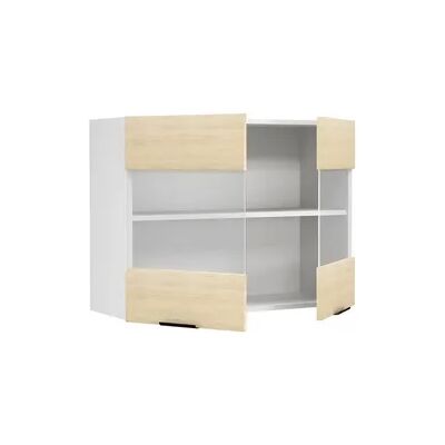 VCM Fasola Hängeschrank - Glastüren, 80cm breit VCM Fasola Hängeschrank - Glastüren, 80cm breit