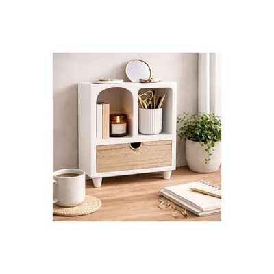 HTI-Living Minikommode mit Schublade MDF Aufbewahrungsschrank mit offenen Fächern HTI-Living Minikommode mit Schublade MDF Aufbewahrungsschrank mit offenen Fächern