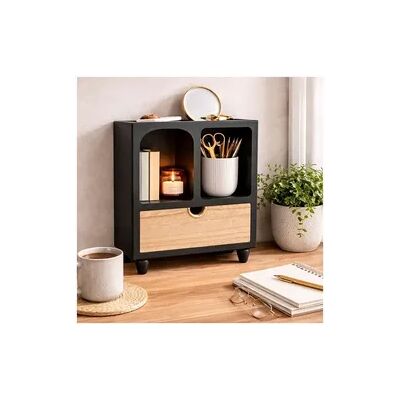 HTI-Living Minikommode mit Schublade MDF Aufbewahrungsschrank mit offenen Fächern HTI-Living Minikommode mit Schublade MDF Aufbewahrungsschrank mit offenen Fächern