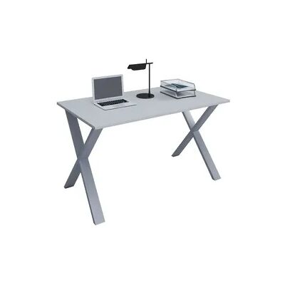VCM Lona Schreibtisch 140x80cm Grau/Silber - Schreibtisch VCM Lona Schreibtisch 140x80cm Grau/Silber - Schreibtisch