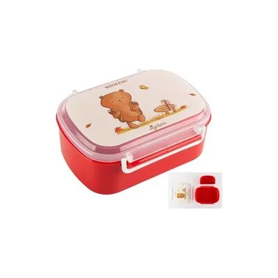 sigikid Mister O'Lui und Rupert Kinder Lunchbox - 17x7x11cm, kindergesund sigikid Mister O'Lui und Rupert Kinder Lunchbox - 17x7x11cm, kindergesund