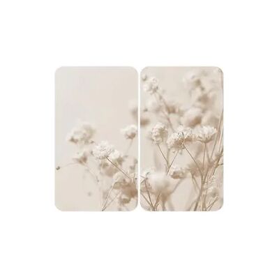 Wenko Herdabdeckplatte Universal Mod. Trockenblume, 2er Set, für alle Herdarten geeignet Wenko Herdabdeckplatte Universal Mod. Trockenblume, 2er Set, für alle Herdarten geeignet