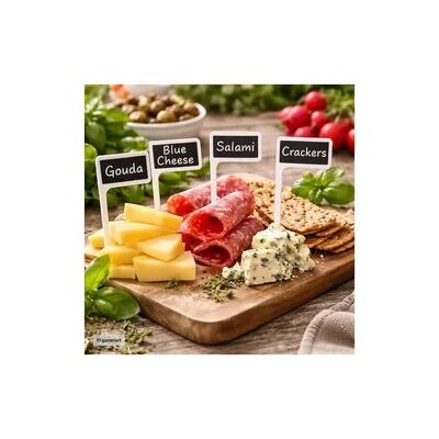 neuetischkultur Fingerfood Spieße Porzellan beschreibbar mit Tafel Fähnchen Buffet neuetischkultur Fingerfood Spieße Porzellan beschreibbar mit Tafel Fähnchen Buffet