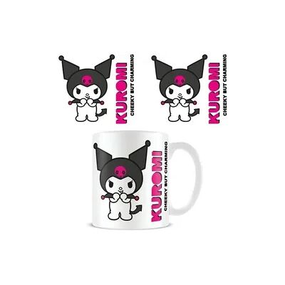 Pyramid KUROMI (CHEEKY CHARACTER) WHITE POD MUG Pyramid KUROMI (CHEEKY CHARACTER) WHITE POD MUG