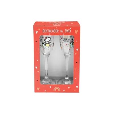 sheepworld - Secco-Glas-Set - Die Welt Ist Schön - Glas Set sheepworld - Secco-Glas-Set - Die Welt Ist Schön - Glas Set
