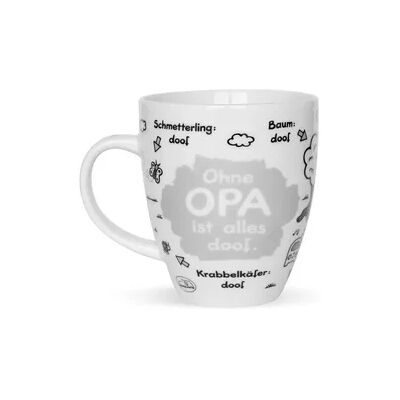 Sheepworld Opa Becher - 45 cl Porzellan Kaffee & Teetasse Sheepworld Opa Becher - 45 cl Porzellan Kaffee & Teetasse