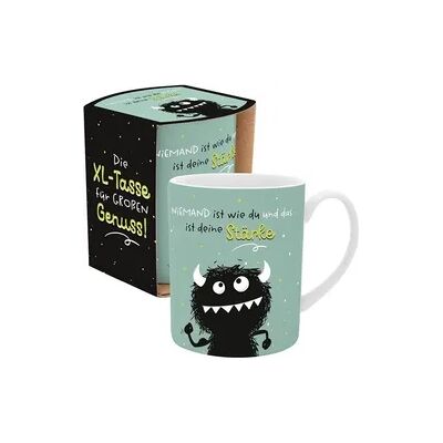 Sheepworld XL-Tasse 'Monster' mit Geschenkbanderole Sheepworld XL-Tasse 'Monster' mit Geschenkbanderole