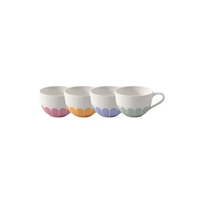 Villeroy & Boch Fleur Cappuccino-Tasse, 4-teilig Villeroy & Boch Fleur Cappuccino-Tasse, 4-teilig