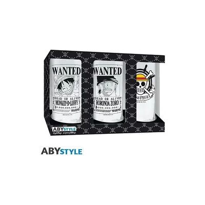 ABYstyle One Piece - 3er Gläser-Set - Strohhut-Siegel ABYstyle One Piece - 3er Gläser-Set - Strohhut-Siegel