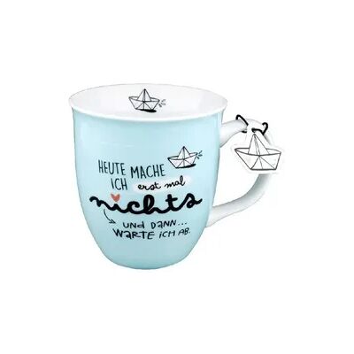 SHEEPWORLD Tasse, maritim mit Spruch "Heute mache ich erstmal nichts SHEEPWORLD Tasse, maritim mit Spruch "Heute mache ich erstmal nichts