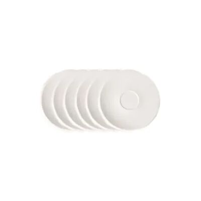 Villeroy & Boch - NewMoon - 6 Stk. - Kaffeetassenunterteller - Untertassenset Villeroy & Boch - NewMoon - 6 Stk. - Kaffeetassenunterteller - Untertassenset