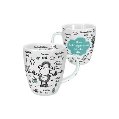 Sheepworld 46508 Blaue Geschenk-Tasse - Wolke mit Schrift Sheepworld 46508 Blaue Geschenk-Tasse - Wolke mit Schrift