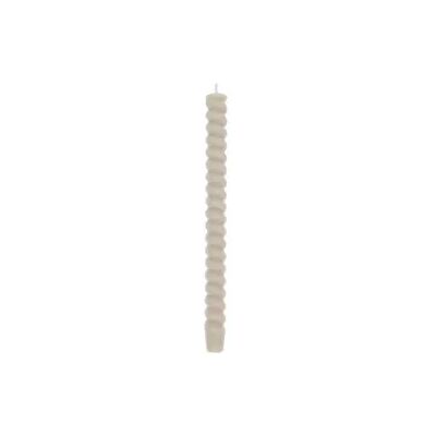 Rico Design Spiralkerze 28 cm, Perlgrau Rico Design Spiralkerze 28 cm, Perlgrau