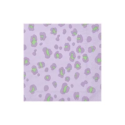 Rico Design Servietten Acid Leo, flieder/grün, MIX Rico Design Servietten Acid Leo, flieder/grün, MIX