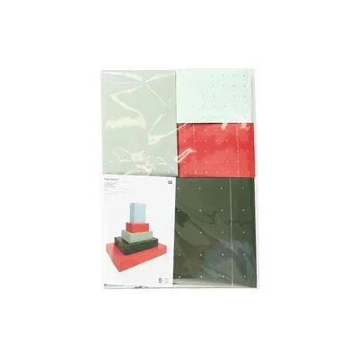 Rico Design Papierschachtel Set Sterne, MIX Rico Design Papierschachtel Set Sterne, MIX