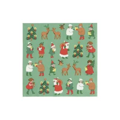 Rico Design Servietten Weihnachtsfiguren, MIX Rico Design Servietten Weihnachtsfiguren, MIX