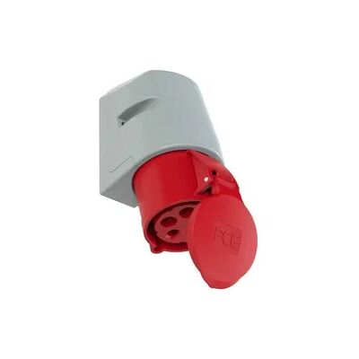 PCE Wandsteckdose - 5-polig, 400V, IP44 PCE Wandsteckdose - 5-polig, 400V, IP44