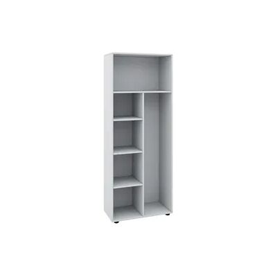 Vandol Aufbewahrungsschrank - 6 Fächer, 70x40x178cm, Weiß - Staubsaugerregal Vandol Aufbewahrungsschrank - 6 Fächer, 70x40x178cm, Weiß - Staubsaugerregal