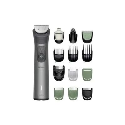Philips All-in-One Trimmer Serie 7000 Haarschneider, Präzisions Trimmer, Körperhaartrimmer USB-Ladefunktion Grau Philips All-in-One Trimmer Serie 7000 Haarschneider, Präzisions Trimmer, Körperhaartrimmer USB-Ladefunktion Grau