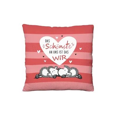SHEEPWORLD Plüschkissen Motiv "Das Schönste an uns ist das Wir SHEEPWORLD Plüschkissen Motiv "Das Schönste an uns ist das Wir
