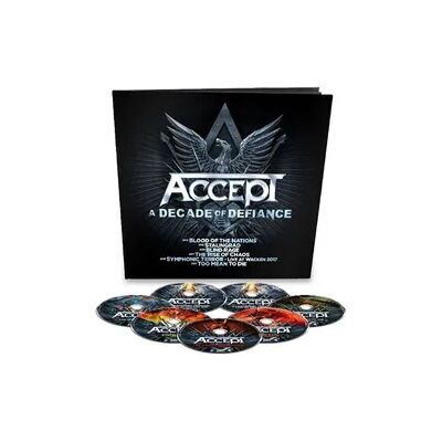 Warner Accept: Decade Of Defiance (Ltd. 7 CD Earbook) Warner Accept: Decade Of Defiance (Ltd. 7 CD Earbook)