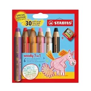 Stabilo Woody 3in1 Einhorn Buntstifte - Künstlerbedarf Stabilo Woody 3in1 Einhorn Buntstifte - Künstlerbedarf