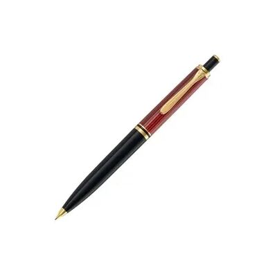 Pelikan Druckbleistift Souverän® D400, 24-Karat vergoldete Zierelemente, Schwarz-Rot Pelikan Druckbleistift Souverän® D400, 24-Karat vergoldete Zierelemente, Schwarz-Rot