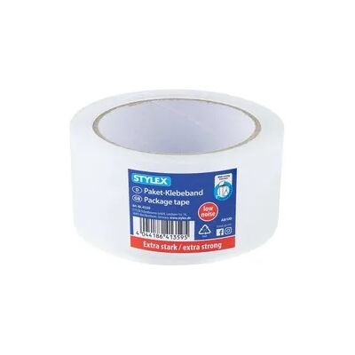 Stylex Paket-Klebeband transp 50x66mm PP extra stark Stylex Paket-Klebeband transp 50x66mm PP extra stark