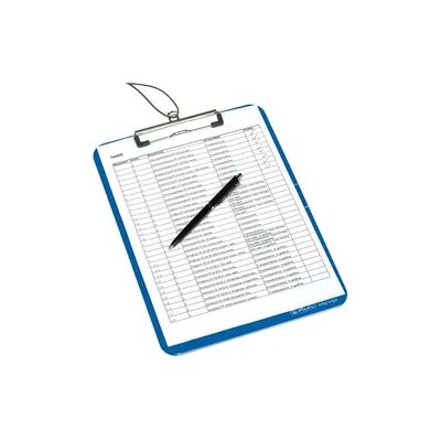 Herlitz Klemmbrett Polystyrol A4, Opak Blau Herlitz Klemmbrett Polystyrol A4, Opak Blau