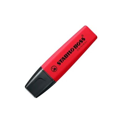 STABILO BOSS ORIGINAL REALRED, Einzelstift, rot STABILO BOSS ORIGINAL REALRED, Einzelstift, rot