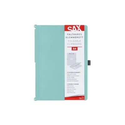 Brevillier Urban & Sachs SAX Klemmbrett Design faltbar A5 auf A4, aqua Brevillier Urban & Sachs SAX Klemmbrett Design faltbar A5 auf A4, aqua