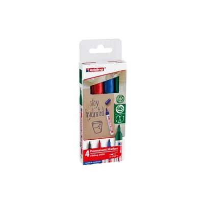edding 3000 Permanentmarker 1,5-3mm, 4er Set edding 3000 Permanentmarker 1,5-3mm, 4er Set