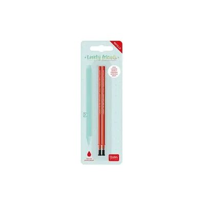 Legami 2 Set mit 2 Ersatzpatronen für Gelstift - Lovely Friends - Rot Legami 2 Set mit 2 Ersatzpatronen für Gelstift - Lovely Friends - Rot