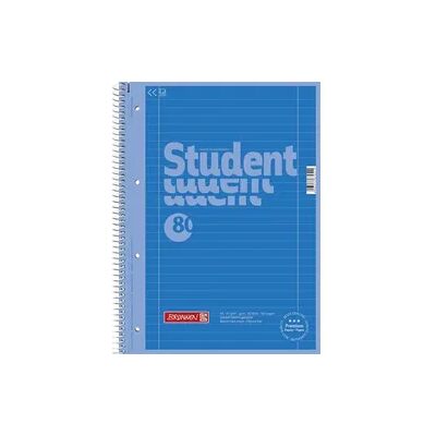 Brunnen Collegeblock Premium Student A4 liniert Lineatur 27 azur Brunnen Collegeblock Premium Student A4 liniert Lineatur 27 azur