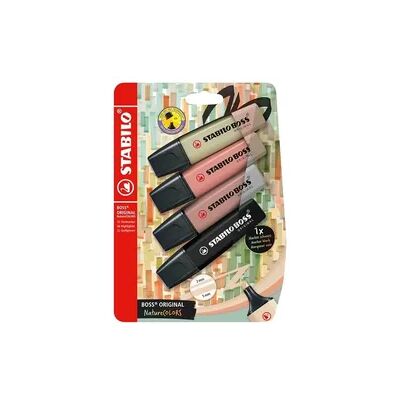 STABILO Textmarker BOSS ORIGINAL NatureCOL. STABILO Textmarker BOSS ORIGINAL NatureCOL.