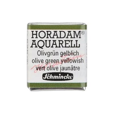 Schmincke Acquarello Horadam - 1/2 Godet - Sr.2 - 525-Verde Oliva - Aquarellfarben Schmincke Acquarello Horadam - 1/2 Godet - Sr.2 - 525-Verde Oliva - Aquarellfarben
