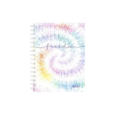 Herlitz Spiralboutiquebuch A5 100 Blatt kariert New Batik Freedom Herlitz Spiralboutiquebuch A5 100 Blatt kariert New Batik Freedom