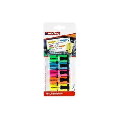Edding Textmarker Mini, 5er Set Edding Textmarker Mini, 5er Set