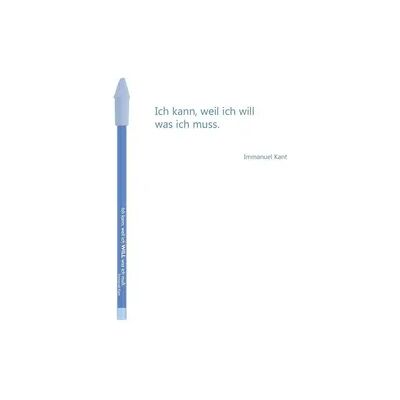 Cedon Bleistift hellblau, Immanuel Kant Cedon Bleistift hellblau, Immanuel Kant