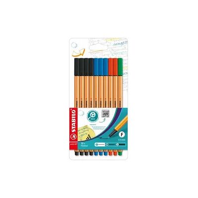 STABILO point 88 Fineliner - 10 Farben, 0,4 mm Spitze STABILO point 88 Fineliner - 10 Farben, 0,4 mm Spitze