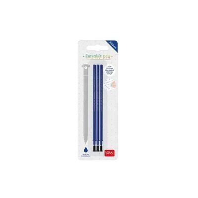 Legami 3x Ersatzmine für löschbaren Gelstift - Blau Legami 3x Ersatzmine für löschbaren Gelstift - Blau