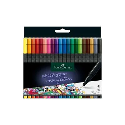 Faber-Castell Finepen Grip 0.4 20er Etui Faber-Castell Finepen Grip 0.4 20er Etui