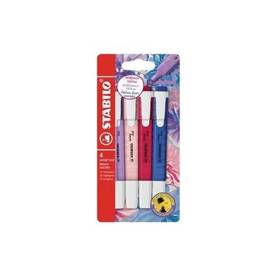 STABILO Textmarker swing cool NatureCOLORS Wildflower, 4er Set STABILO Textmarker swing cool NatureCOLORS Wildflower, 4er Set