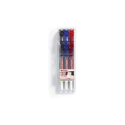 Edding Gelroller 2185 schwarz+rot+blau 3er Set Edding Gelroller 2185 schwarz+rot+blau 3er Set