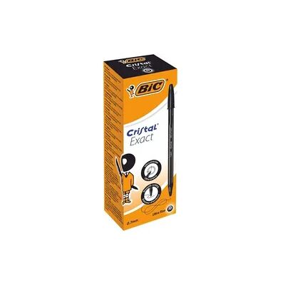 BIC Kugelschreiber Cristal Exact 0.3mm schwarz BIC Kugelschreiber Cristal Exact 0.3mm schwarz