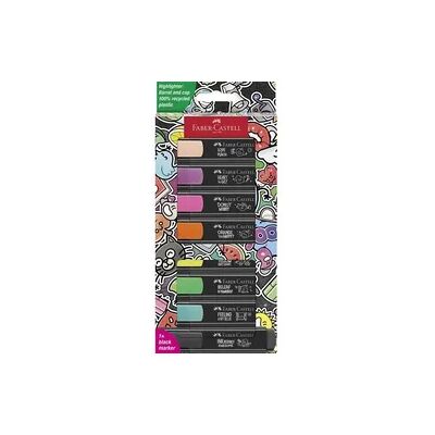 FABER-CASTELL Textmarker TL Graffiti 8 Stück Kartonetui FABER-CASTELL Textmarker TL Graffiti 8 Stück Kartonetui