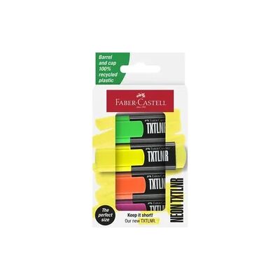 FABER-CASTELL Textmarker TXTLNR SF 4 Stück Kartonetui FABER-CASTELL Textmarker TXTLNR SF 4 Stück Kartonetui