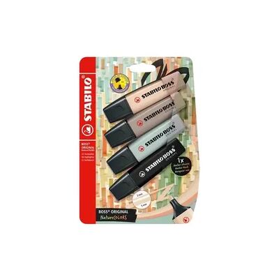 STABILO Textmarker BOSS ORIGINAL NatureCOL. STABILO Textmarker BOSS ORIGINAL NatureCOL.