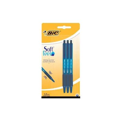 BIC Kugelschreiber Soft Feel 0.4mm blau, 3er Set BIC Kugelschreiber Soft Feel 0.4mm blau, 3er Set