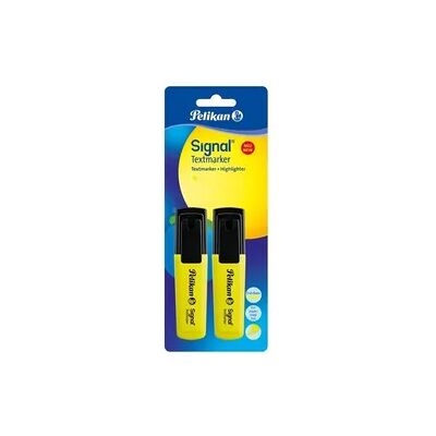 Pelikan Textmarker Signal Leuchtgelb, 2er Set Pelikan Textmarker Signal Leuchtgelb, 2er Set